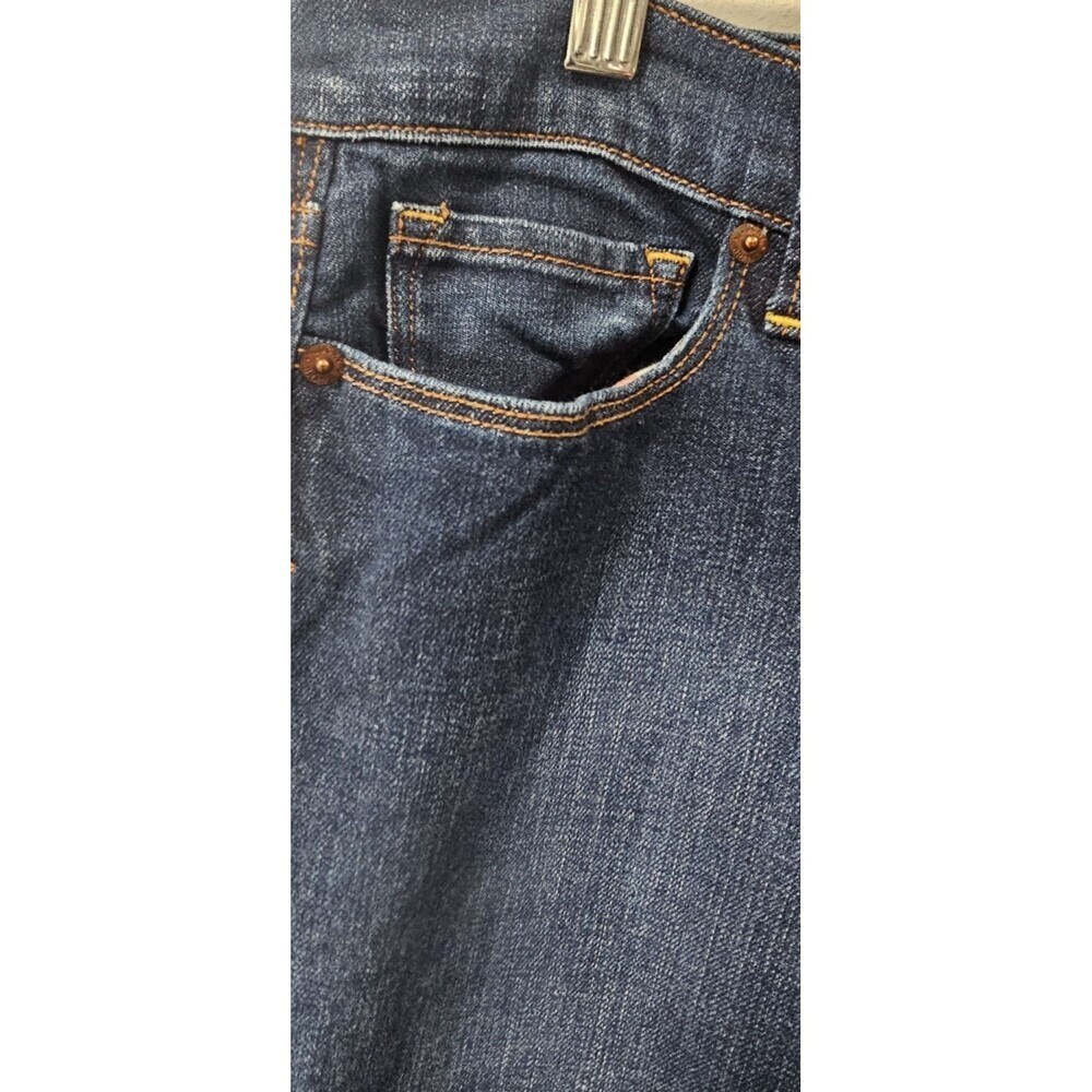 Lucky Brand Jeans Women Size 12 Sofia Ankle Boot Cut Dark Blue Stretch 31 Inseam - Picture 13 of 16